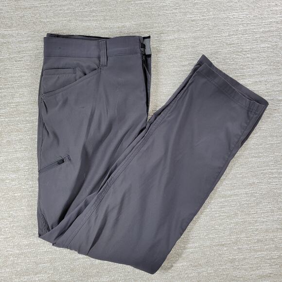 Orvis Tech Pants Mens 36x32 Gray Hiking Outdoor Golf Lightweight Water Repellent - Picture 13 of 15